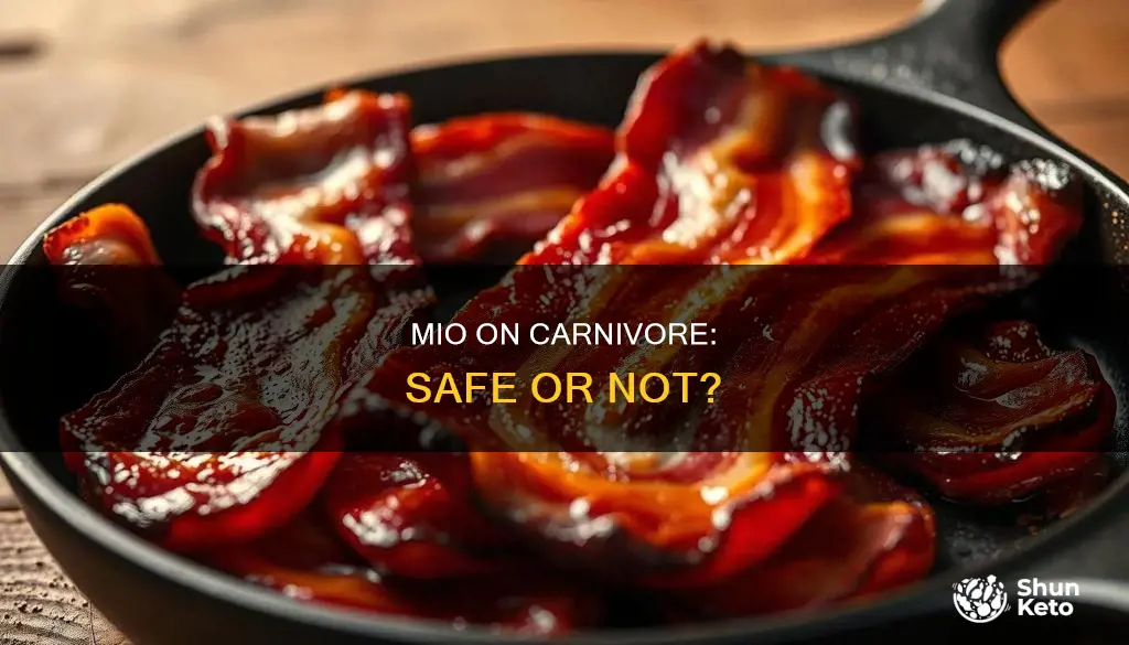 is mio ok on carnivore diet