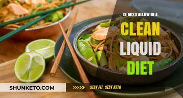 Clean Liquid Diet: Is Miso Soup Allowed?