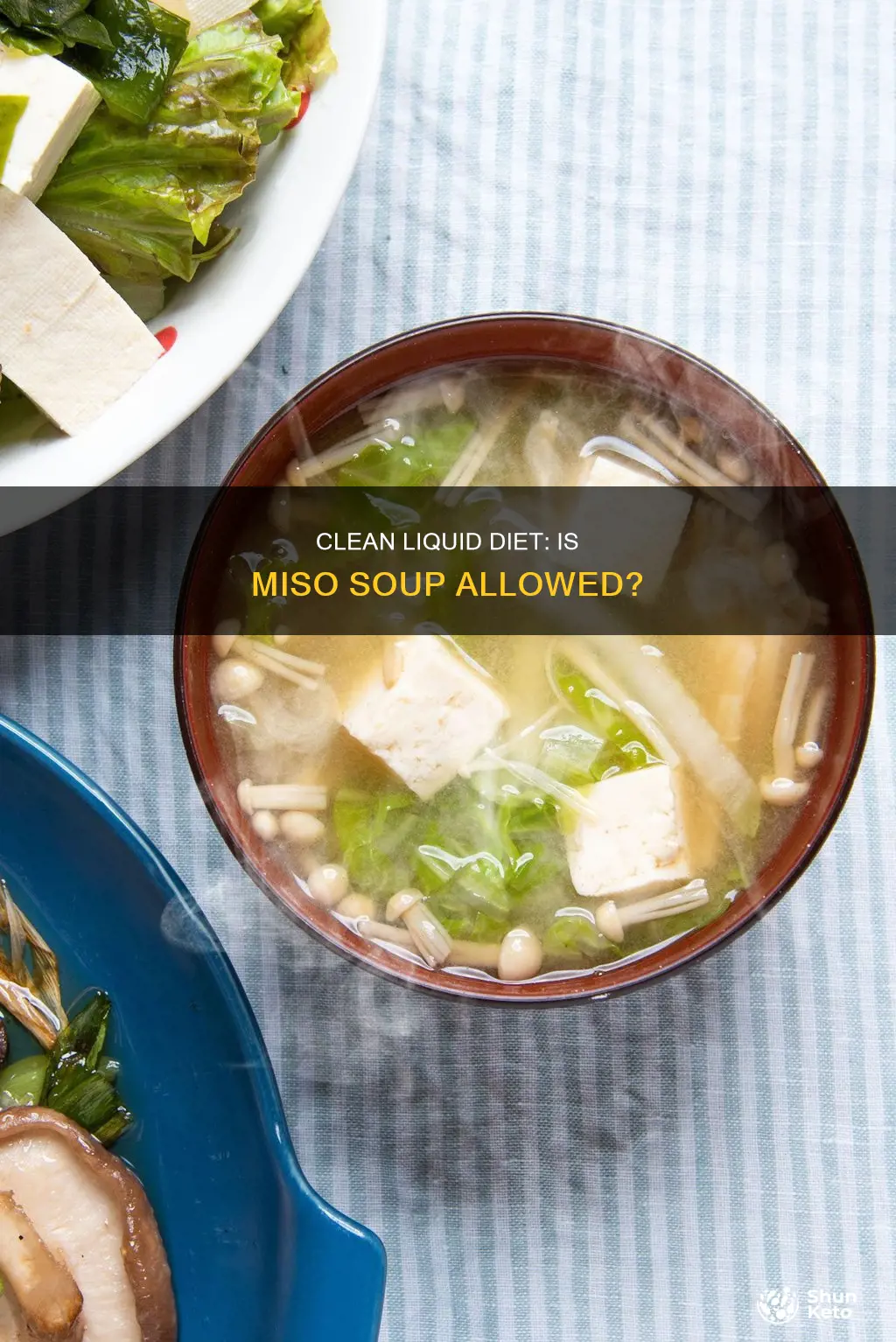 is miso allow in a clean liquid diet