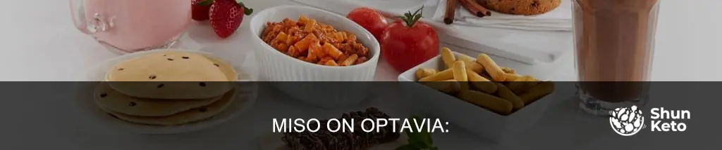 is miso allowed on optavia diet