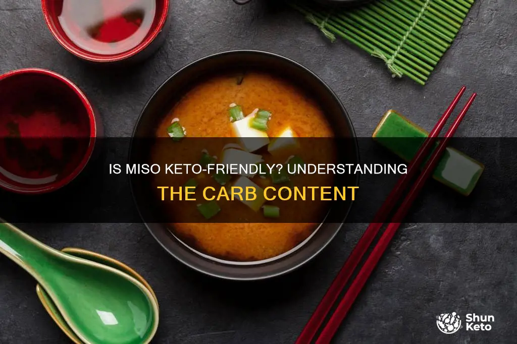 is miso carbs keto