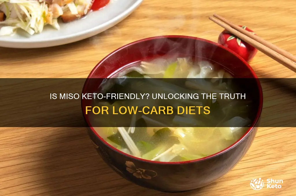 is miso ok for keto diet