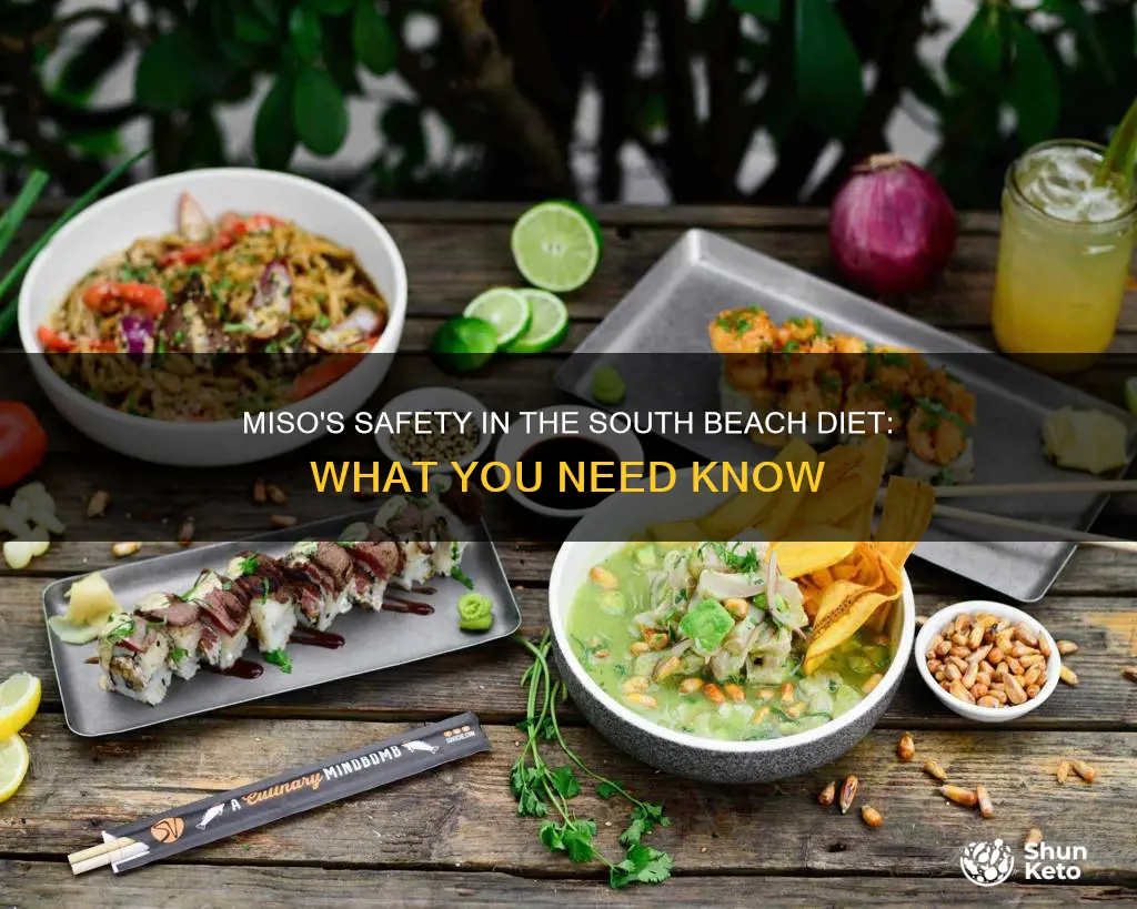 is miso safe for south beach diet