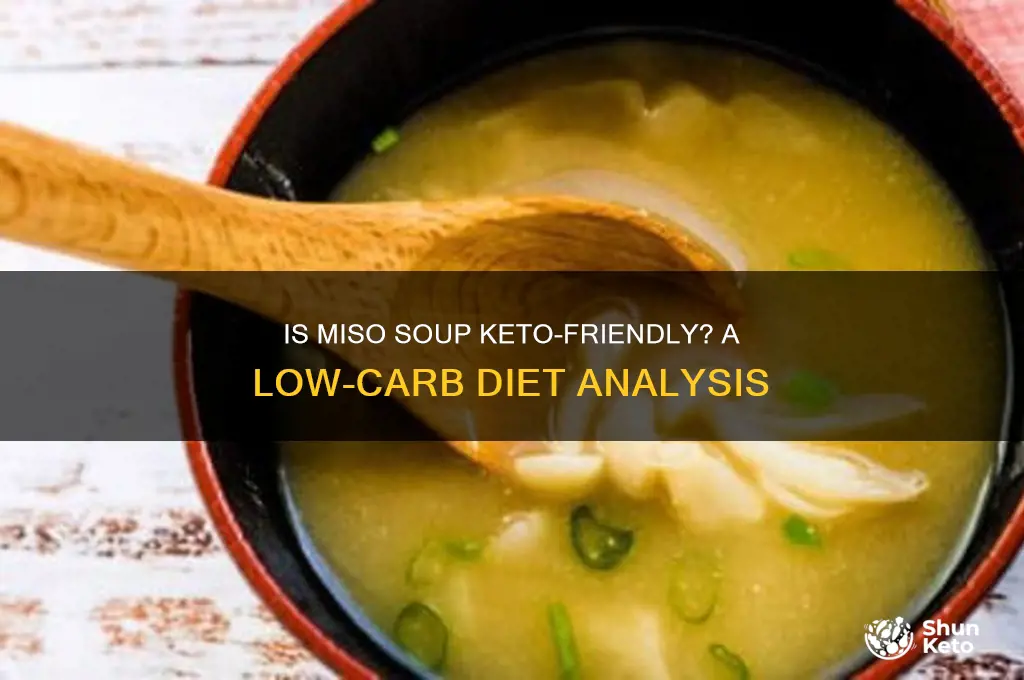 is miso soup keto