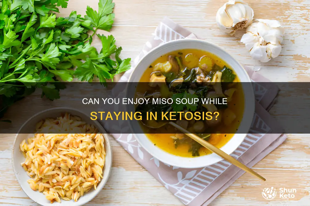 is miso soup ok on keto diet