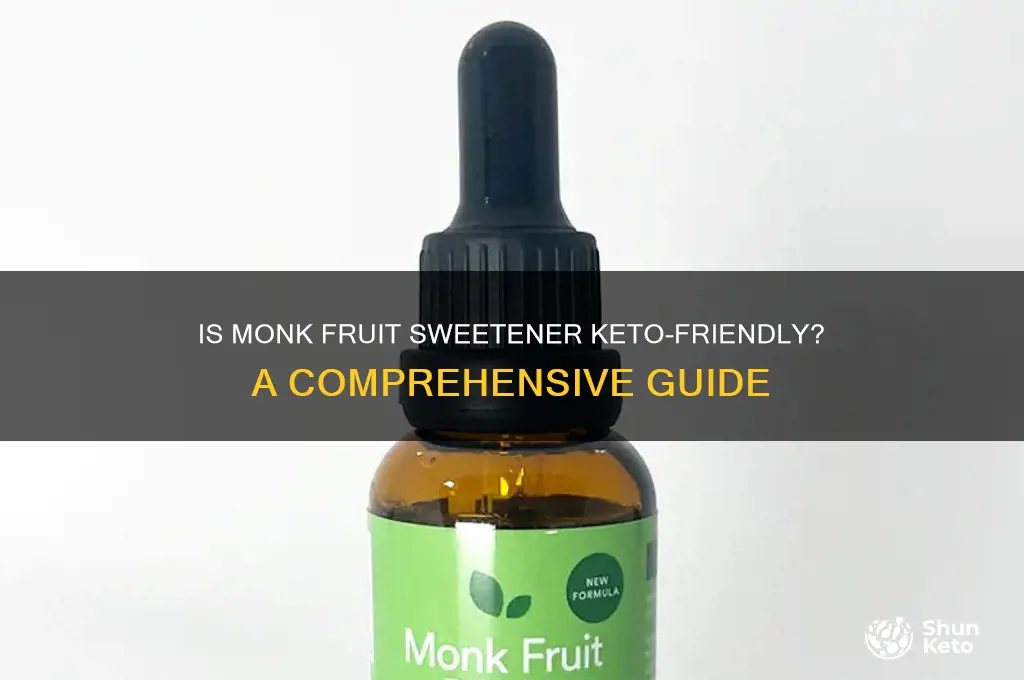 is monkfruit sweetener keto