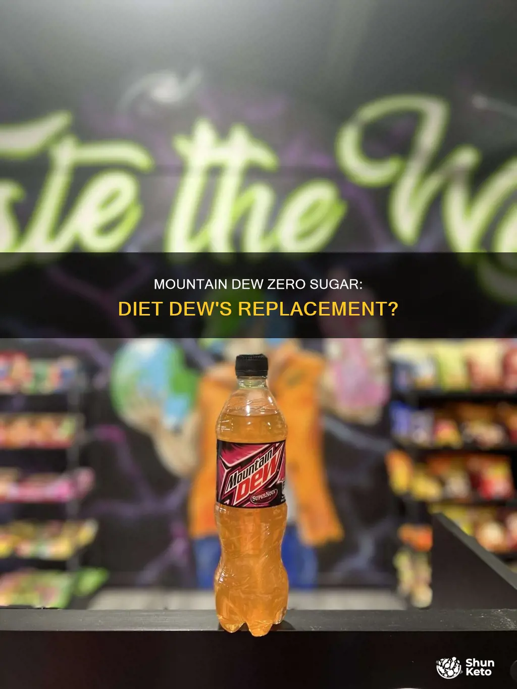 is mountain dew zero sugar replacing diet mountain dew