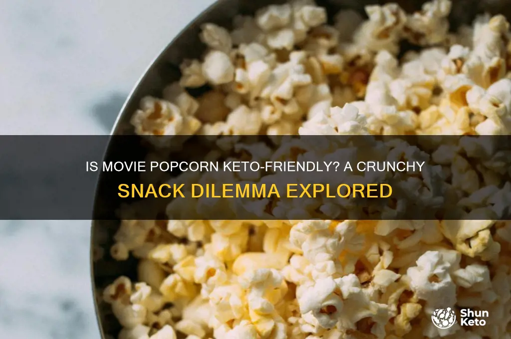 is movie popcorn keto