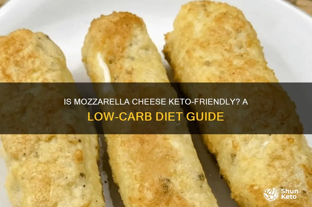 is mozzarella cheese keto friendly to eat