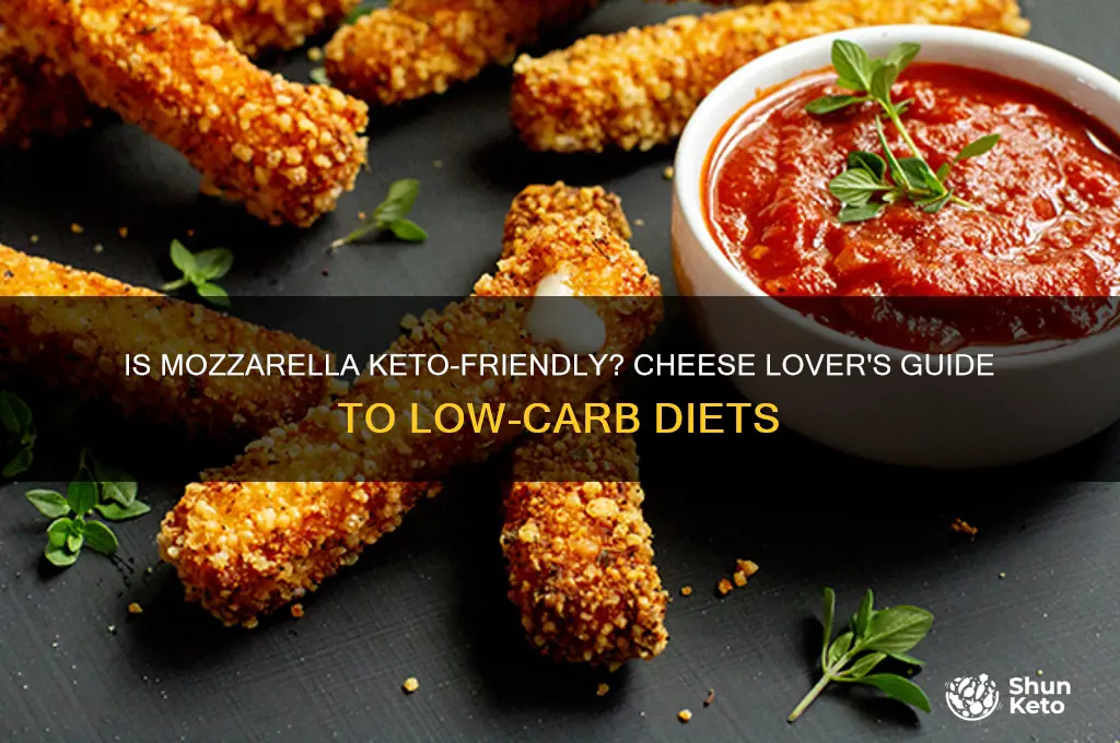 is mozzerella ok on a keto diet