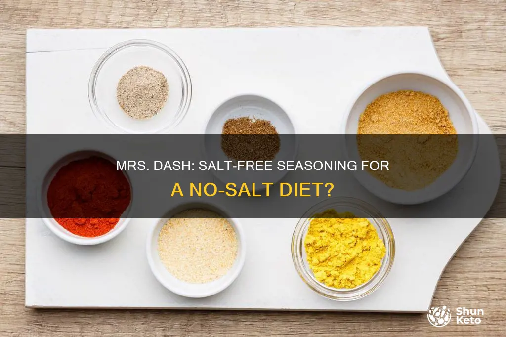 is mrs dash ok for no salt diet