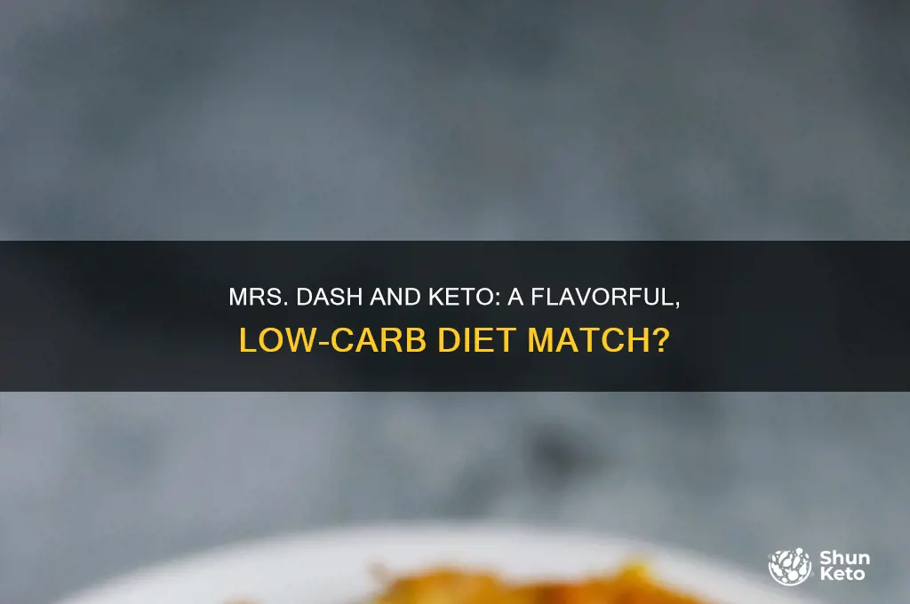 is mrs dash ok on keto diet