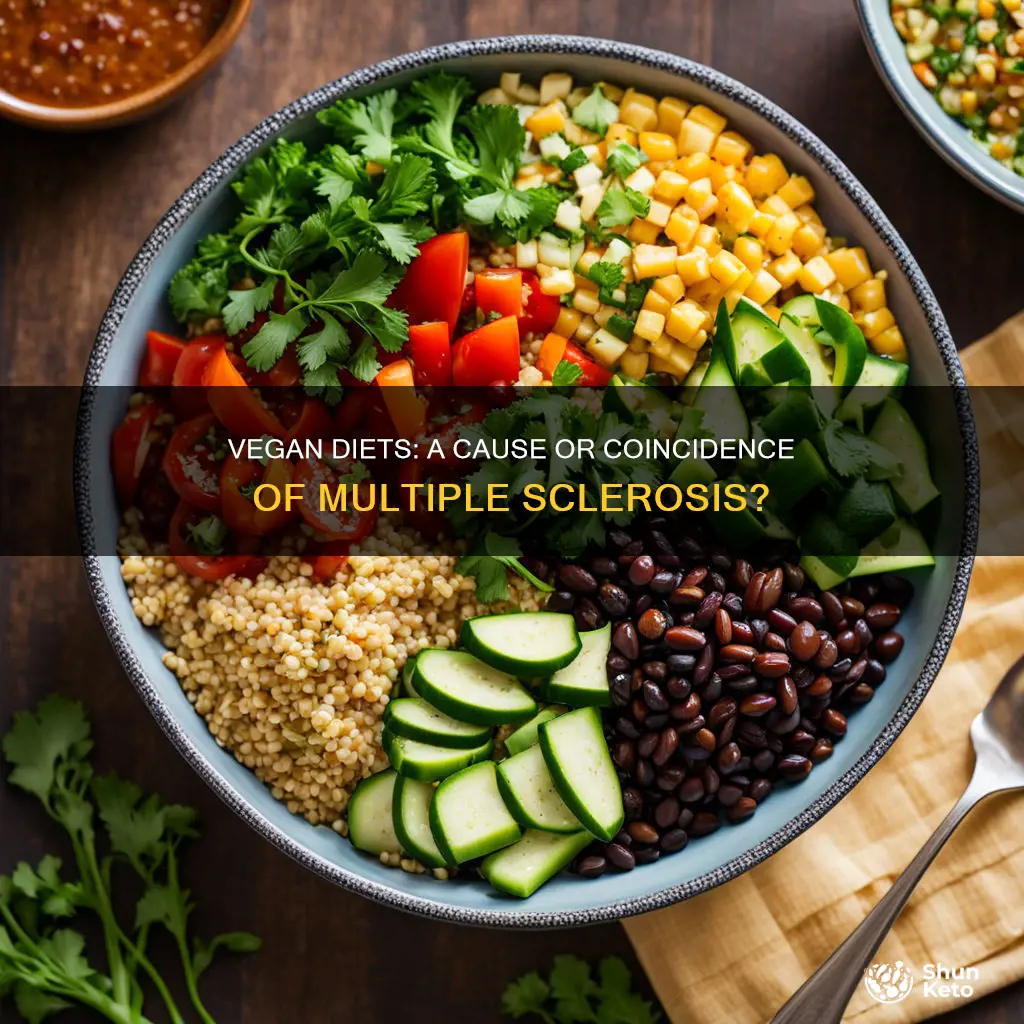 is multiple sclerosis caused by a vegan diet