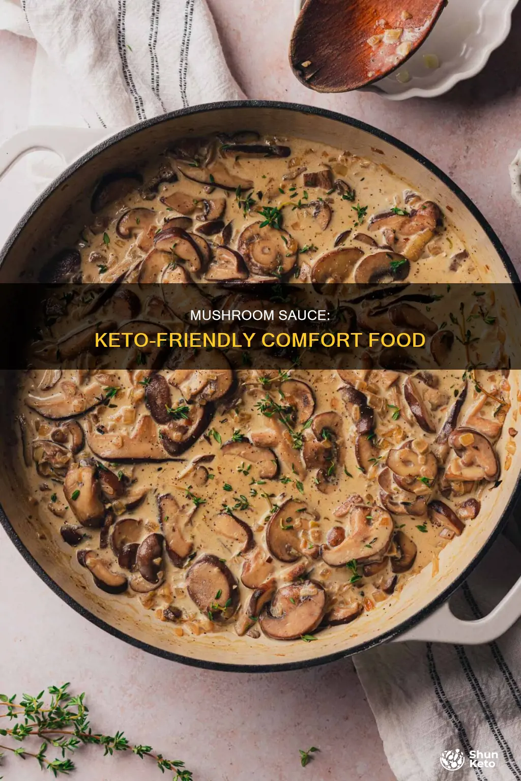 is mushroom sauce keto