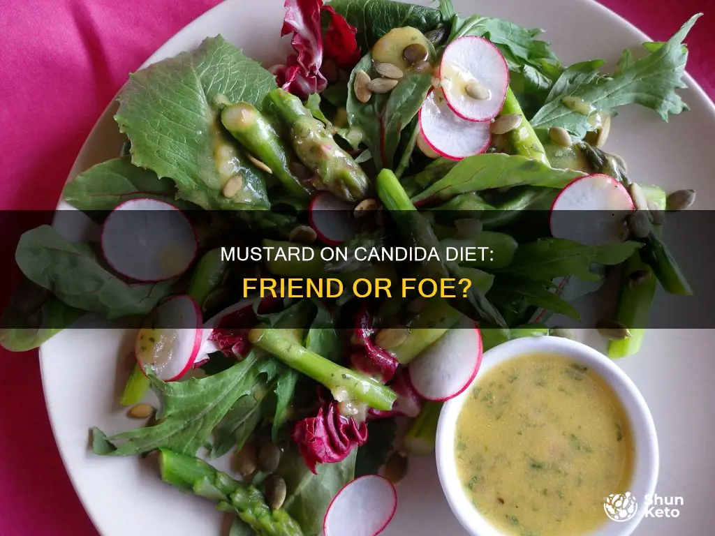 is mustard ok on candida diet