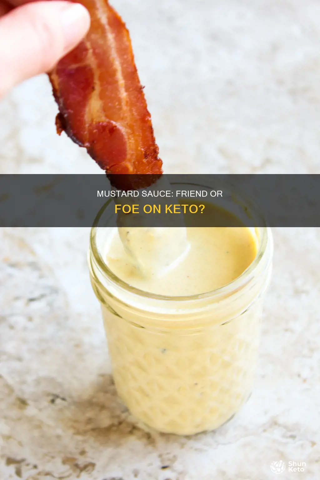 is mustard sauce keto