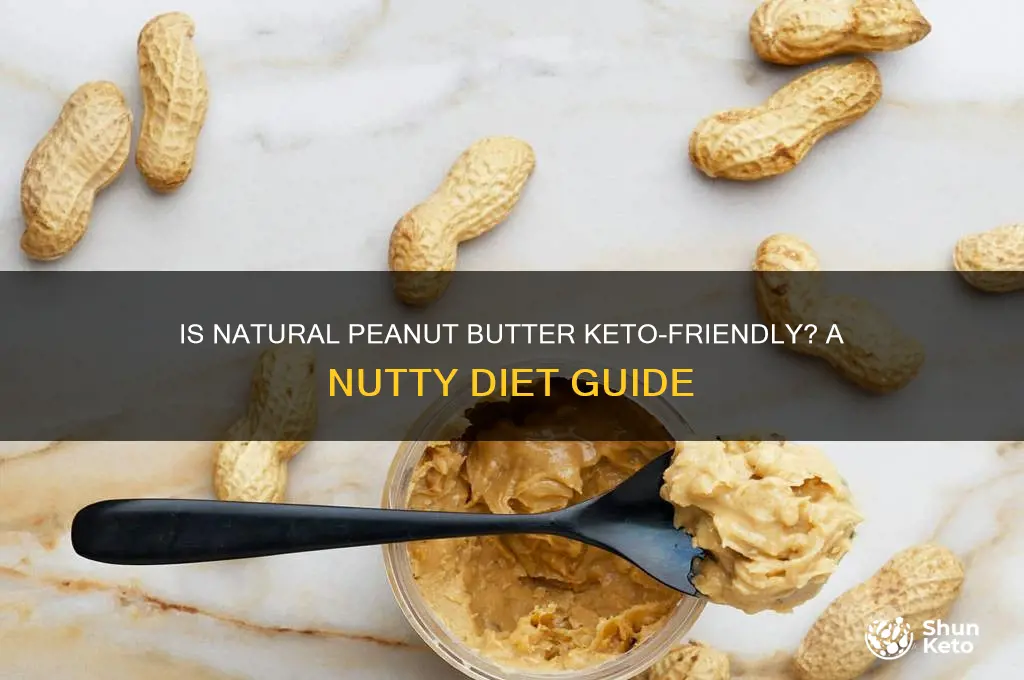 is natural peanut butter keto