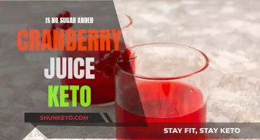 Cranberry Juice Keto: No Sugar Added?