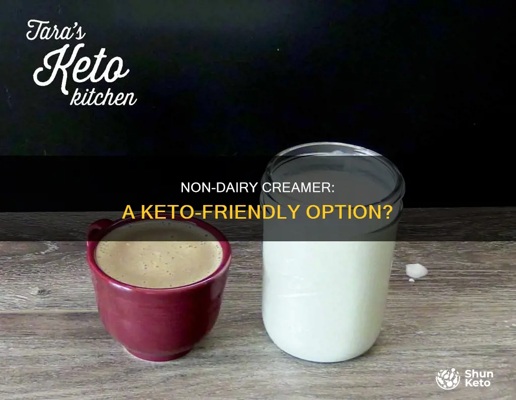 is non dairy creamer keto