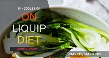 Liquid Diets: Are Noodles a Good Idea?