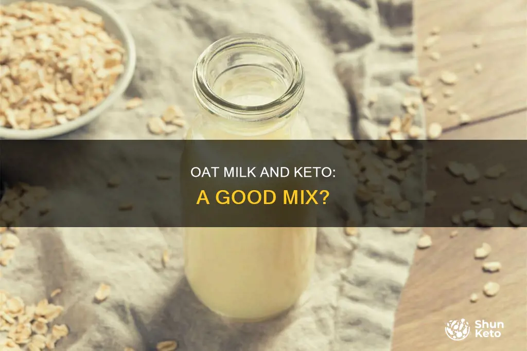 is oat milk allowed on keto