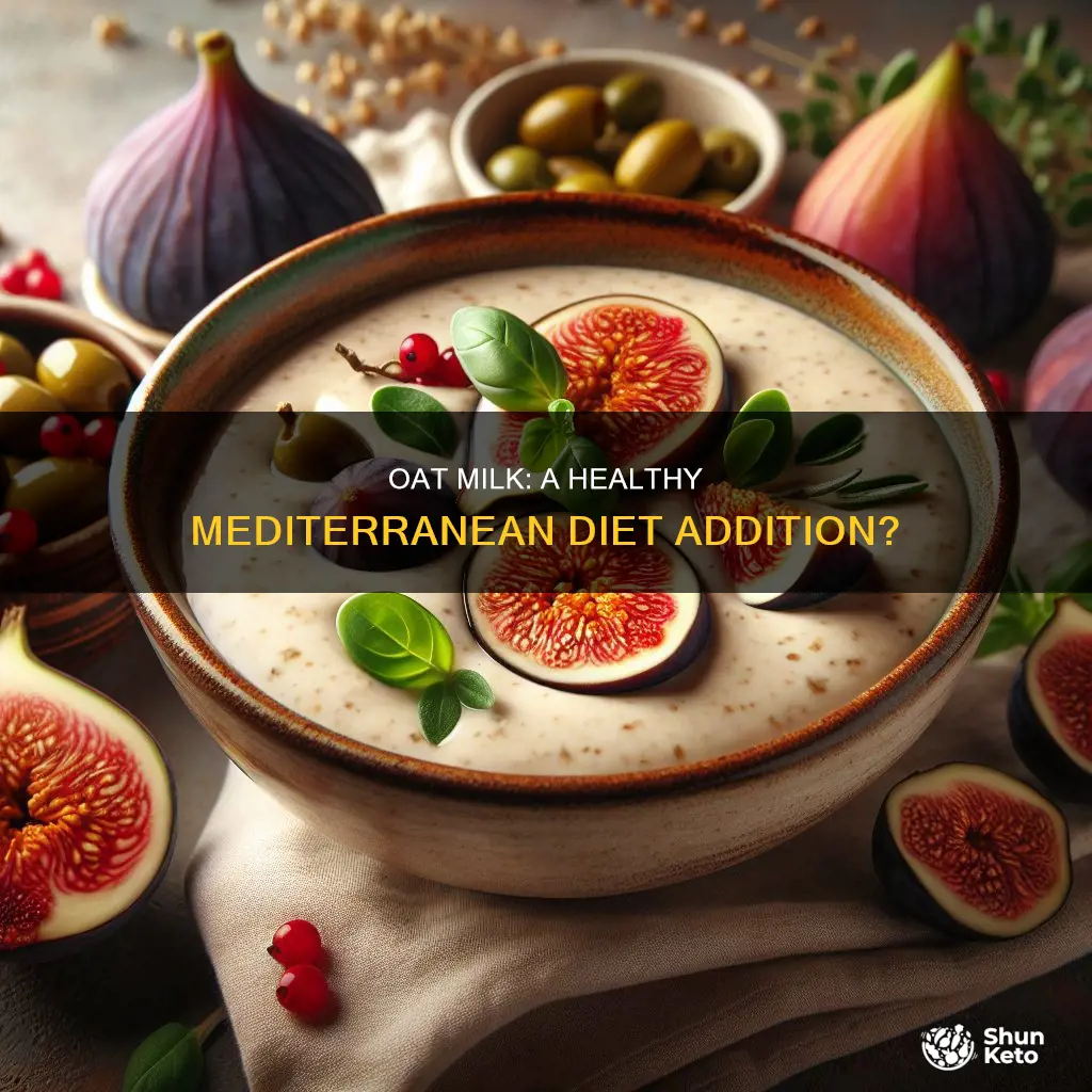 is oat milk ok on mediterranean diet