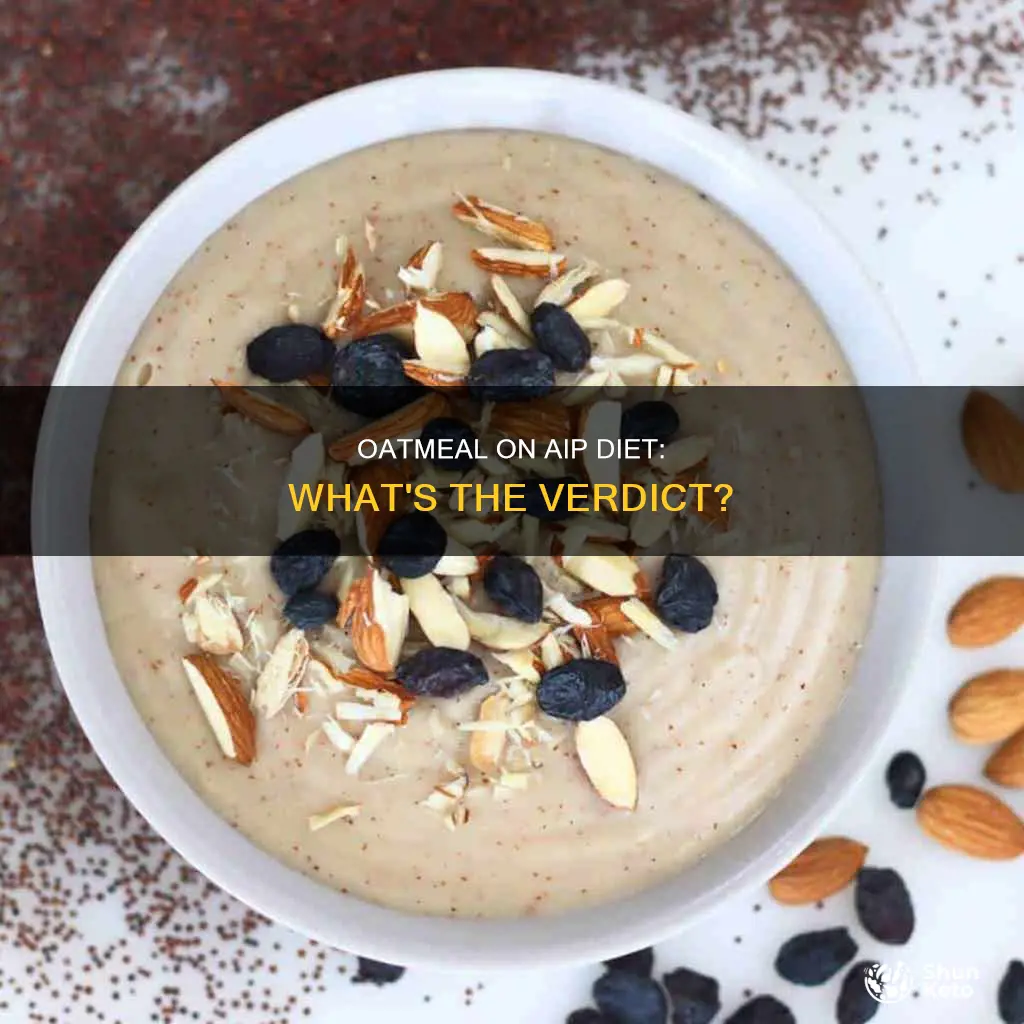 is oatmeal allowed on aip diet