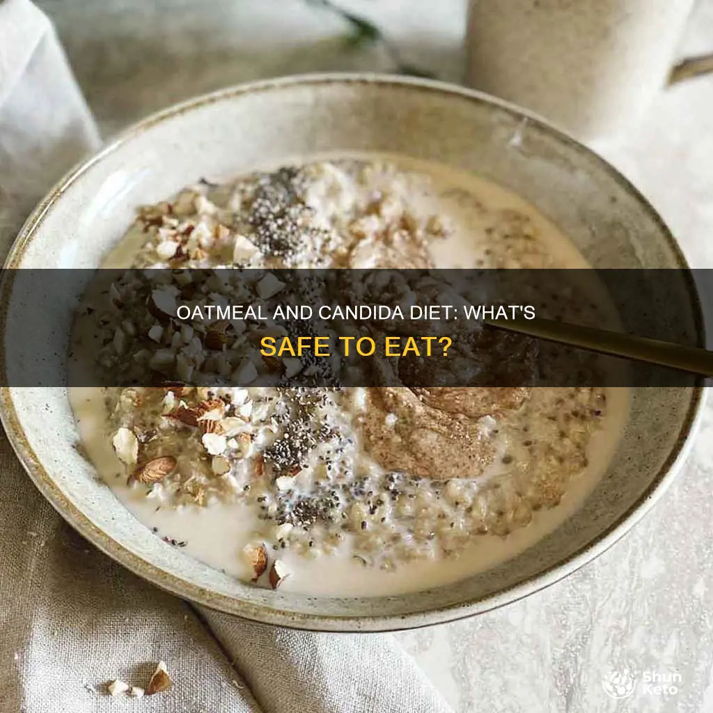 is oatmeal safe on candida diet