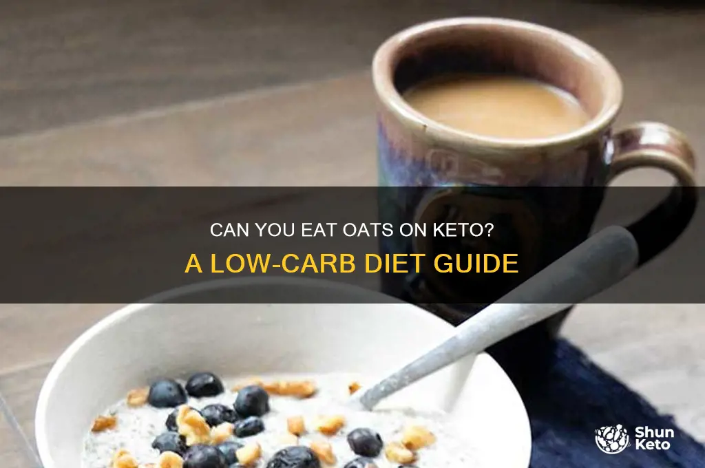 is oats allowed in keto diet