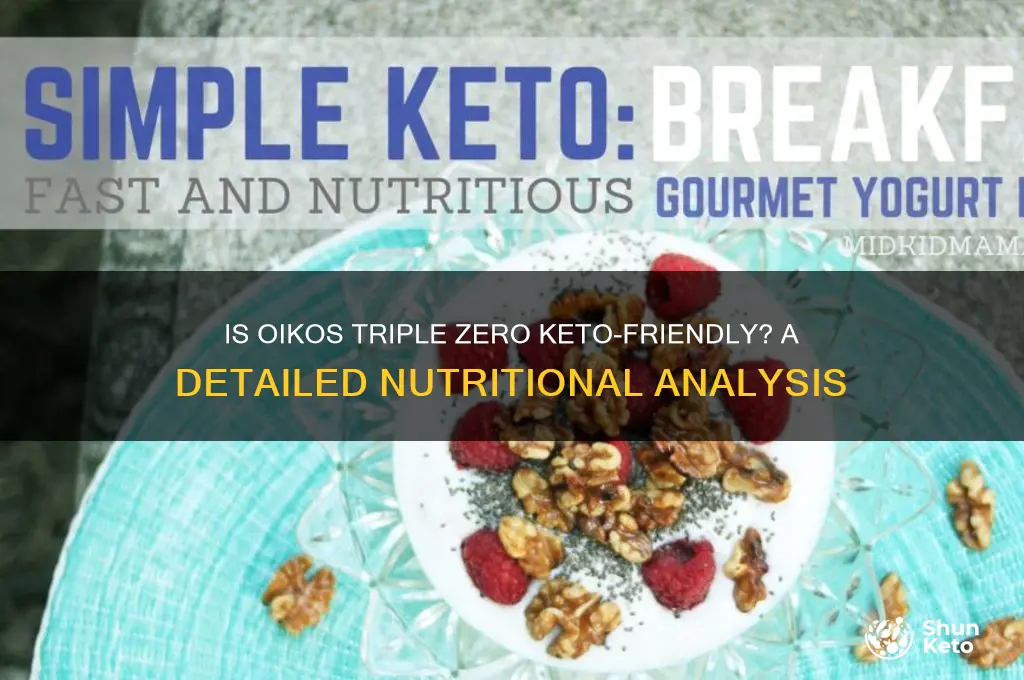is oikos triple zero keto