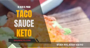 Tasty Keto: Old El Paso Taco Sauce