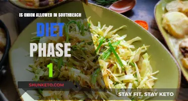 Onion Consumption During South Beach Diet Phase 1