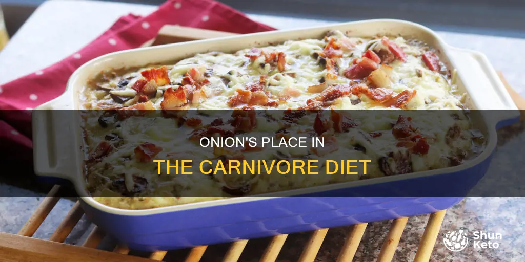 is onion ok for carnivore diet