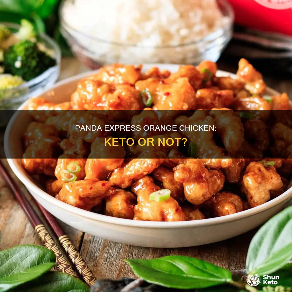 is orange chicken from panda keto