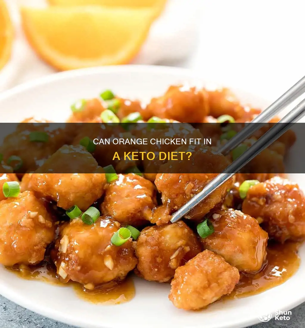 is orange chicken keto