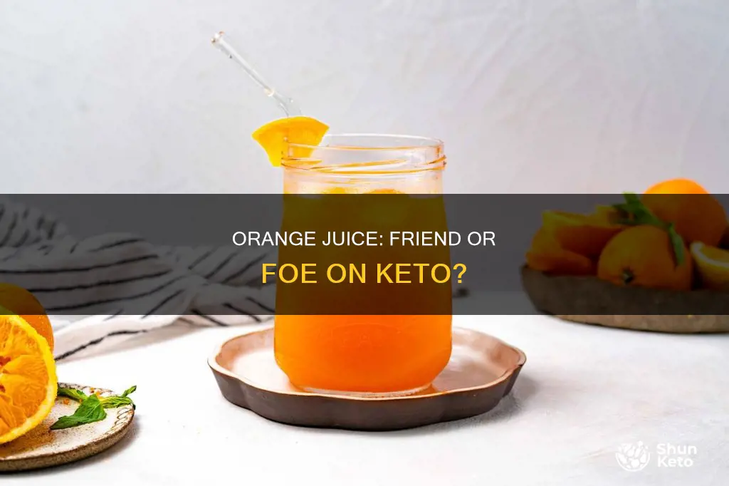 is orange juice keto approved