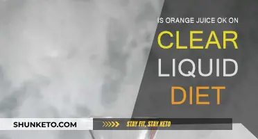 Clear Liquid Diet: Is Orange Juice Okay?