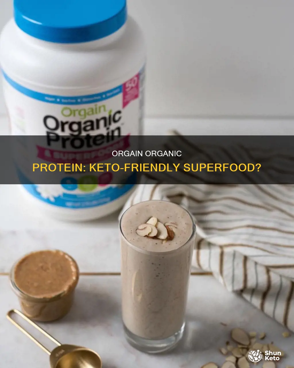 is orgain organic protein keto