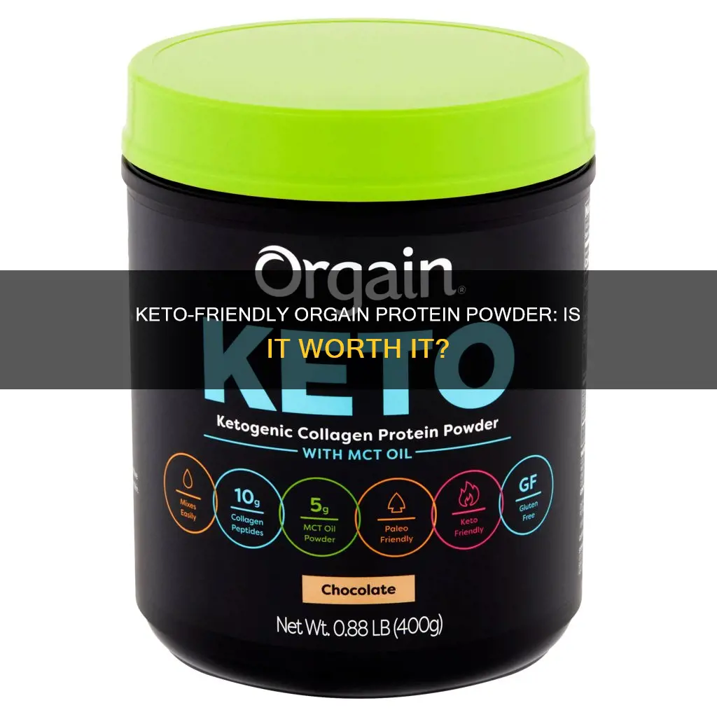 is orgain protein powder keto