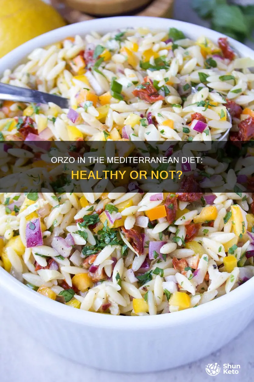 is orzo ok on mediterranean diet