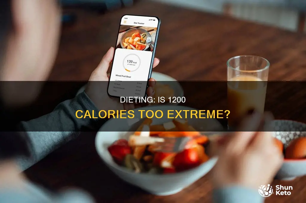 is ot ok to be on a 1200 diet
