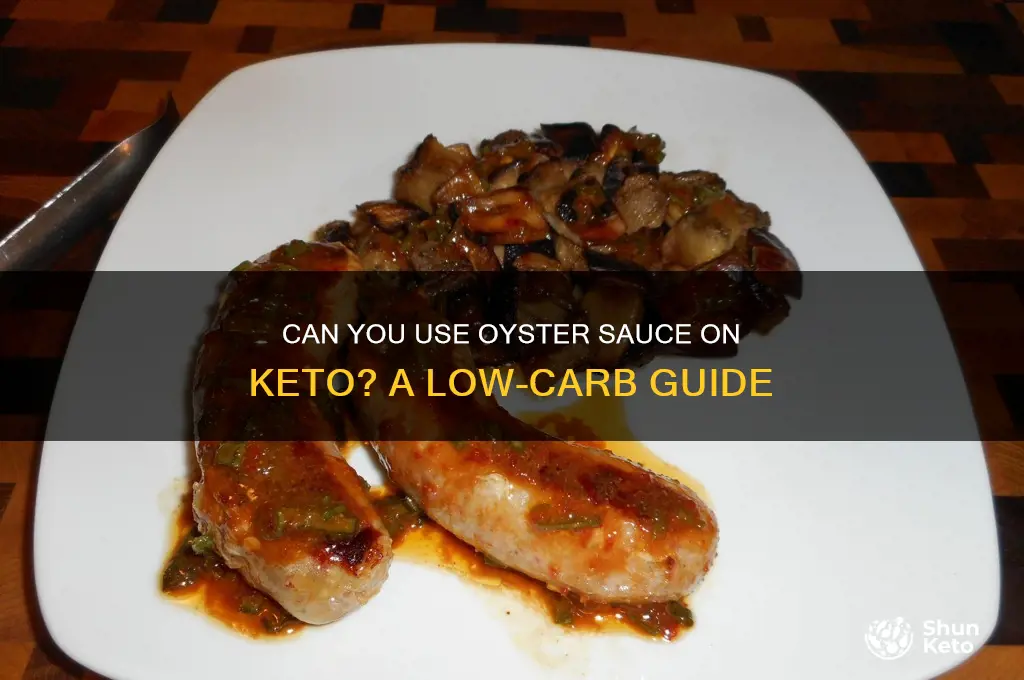 is oyster sauce ok for keto diet