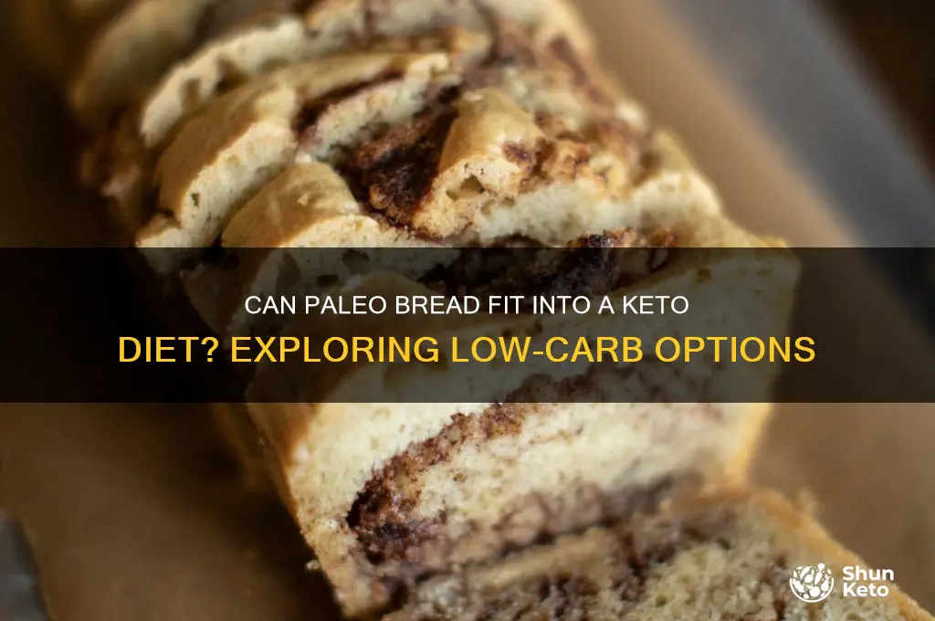 is paleo bread allowed on keto diet