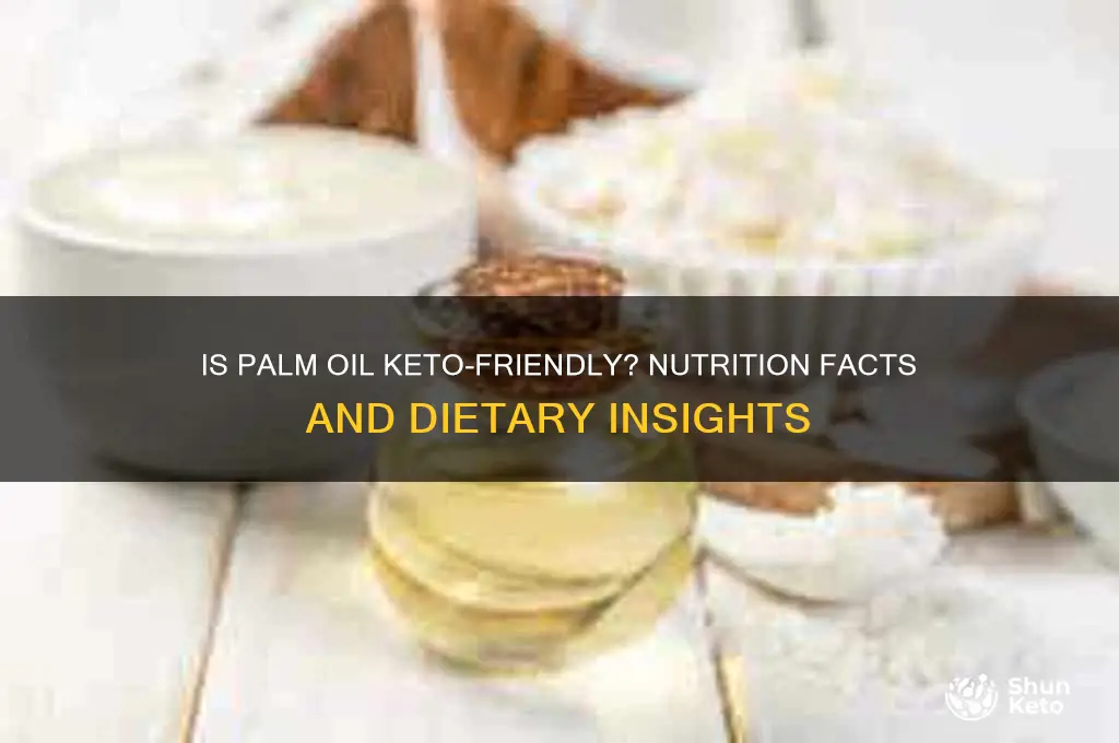 is palm oil keto