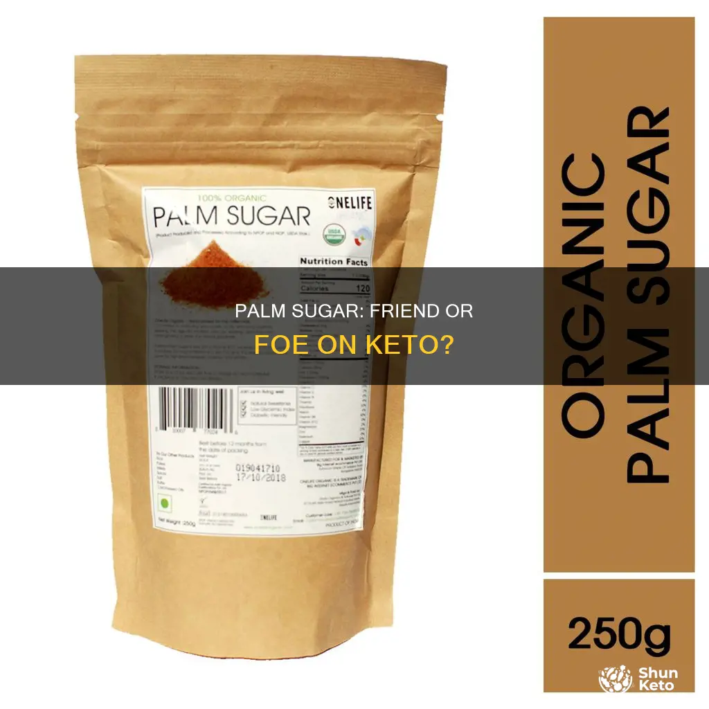 is palm sugar keto