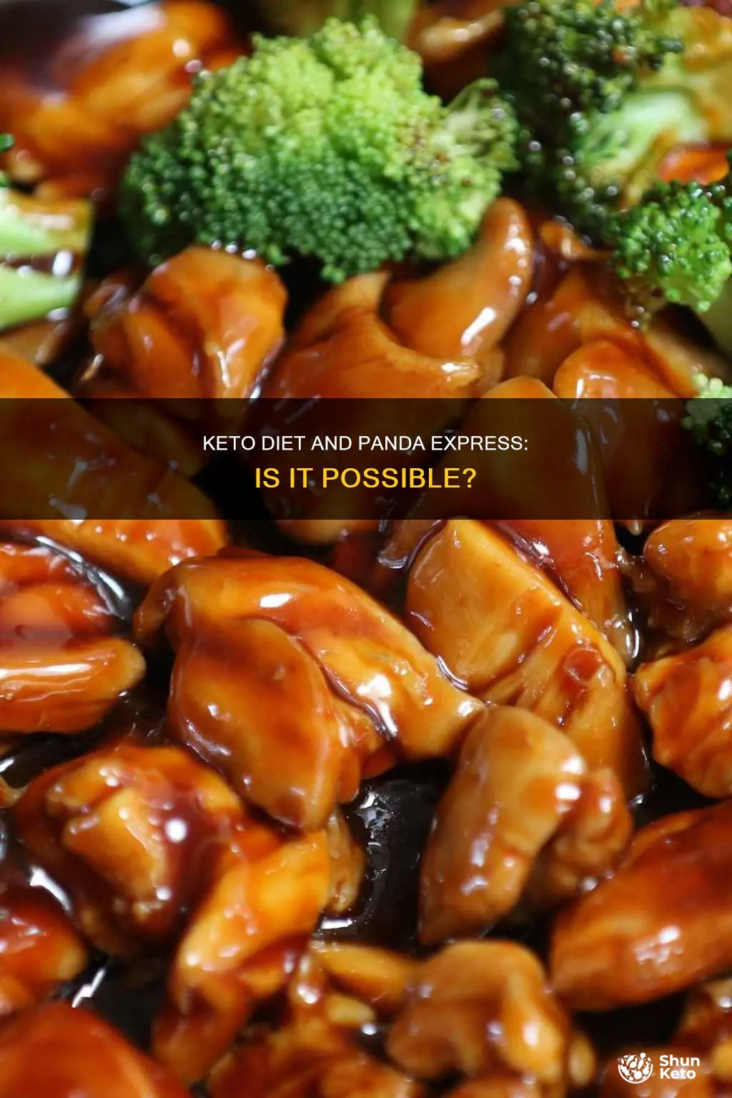 is panda express teriyaki sauce keto