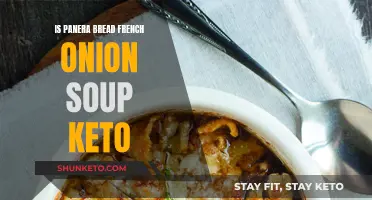 French Onion Soup: Keto-Friendly at Panera Bread?