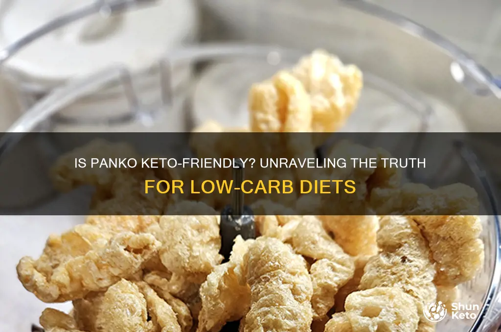 is panko keto