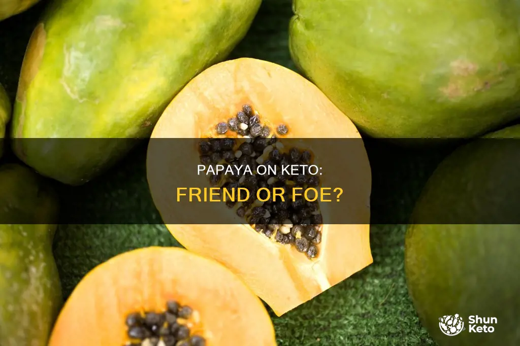 is papaya bad for keto