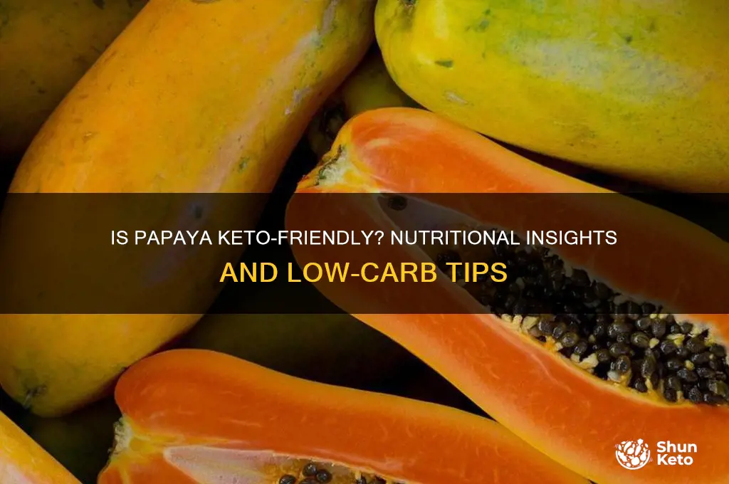 is papaya keto